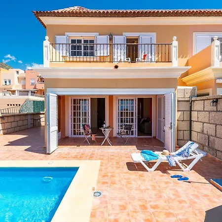 Incredible Villa Fuente, Ocean View, Heated Pool! Costa Adeje (Tenerife) Exterior photo