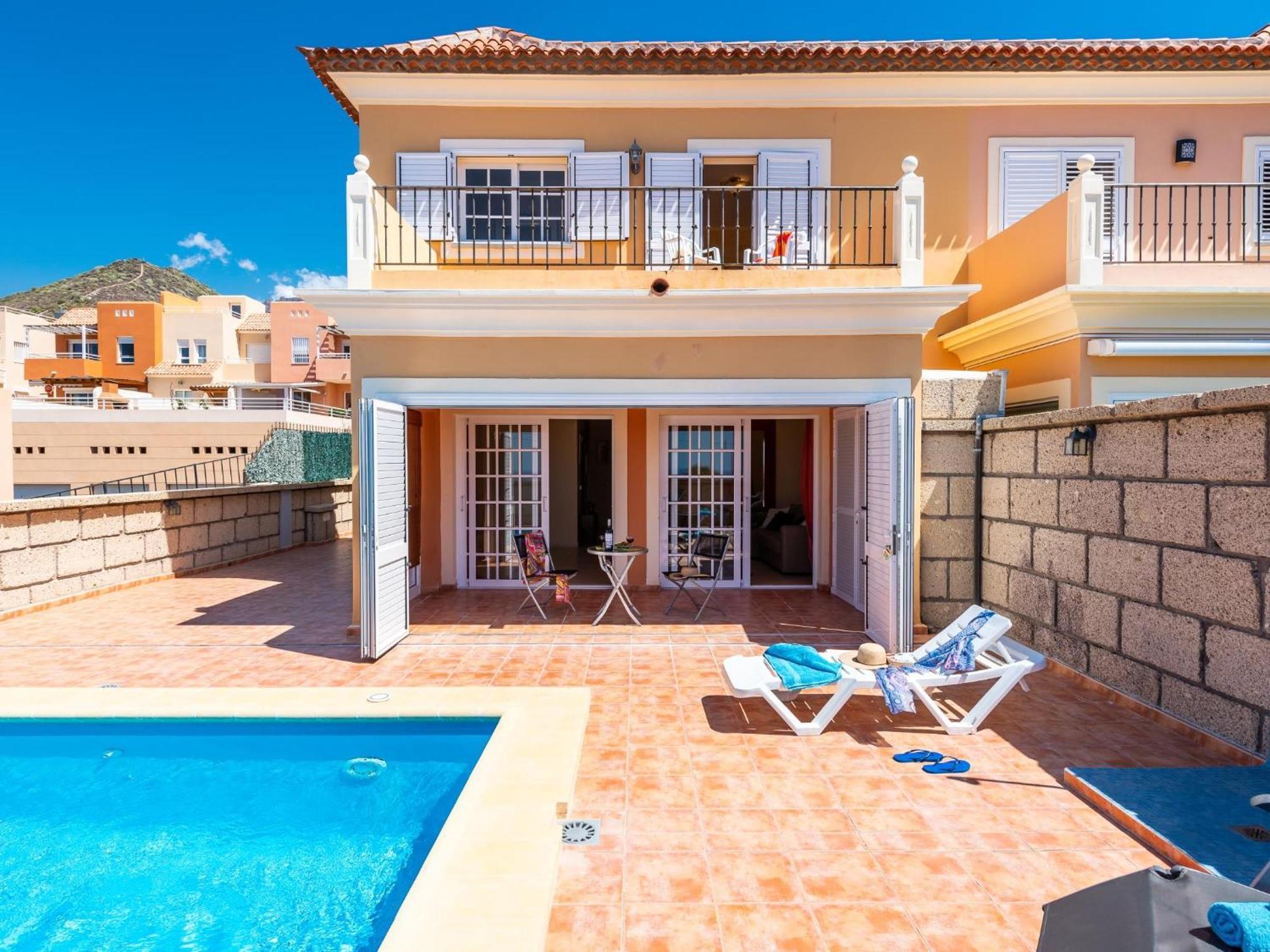Incredible Fuente, Ocean View, Heated Pool! Costa Adeje (Tenerife)